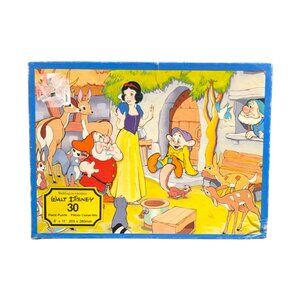 Snow White 1986 Waddington Jigsaw Puzzle 30 Pieces Complete - Good Condition